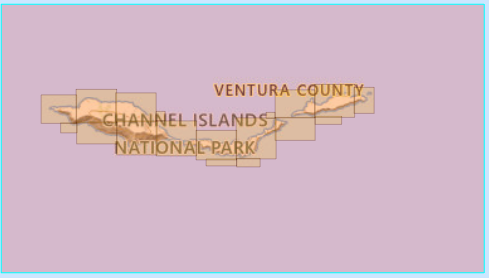 Image showing The extent of the OPR tiles for Anacapa Island